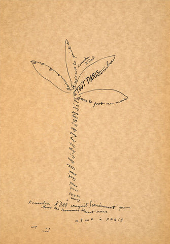 Palm Tree illustration art print / Paul Colin, 1929. Limited edition. 